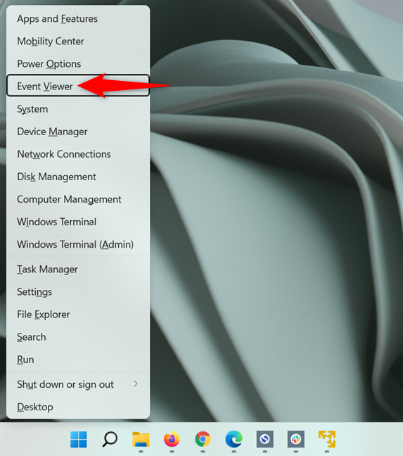 11 ways to open Event Viewer in Windows 10 and Windows 11