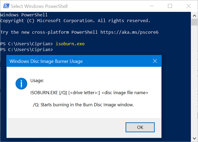 How to burn on ISO file to a disc (DVD, Blu-Ray, etc) in Windows 10