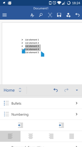 How To Create Lists In Microsoft Word For Android