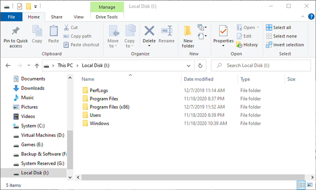 How to open, unmount, or permanently attach a VHD file in Windows 10