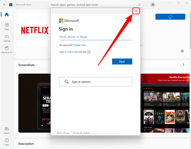 How to use the Microsoft Store in Windows without a Microsoft account