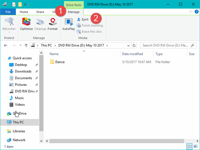 How to burn discs in Windows, using File Explorer or Windows Explorer