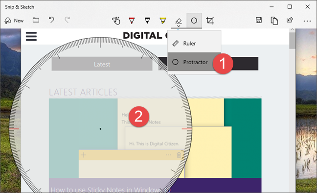 How to edit screenshots and images using Snip & Sketch