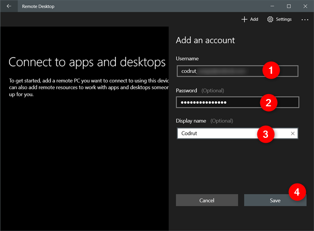 How to use the Microsoft Remote Desktop app to connect to remote PCs