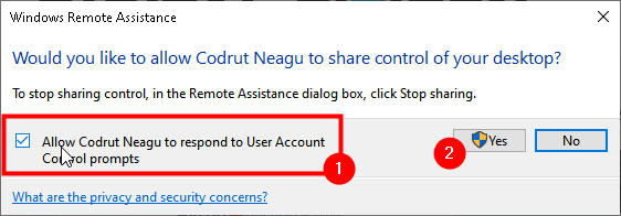 Provide remote support to Windows 10 users with Windows Remote Assistance