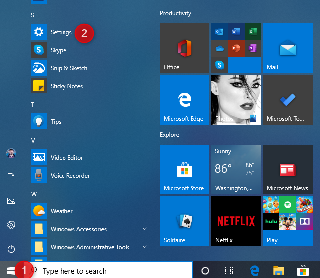 15 ways to open Windows 10 Settings