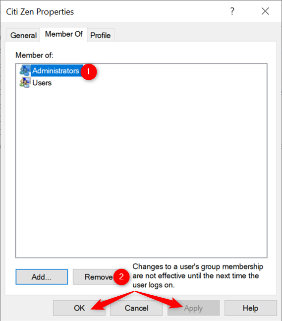 6 ways to change an account to Administrator and back in Windows 10