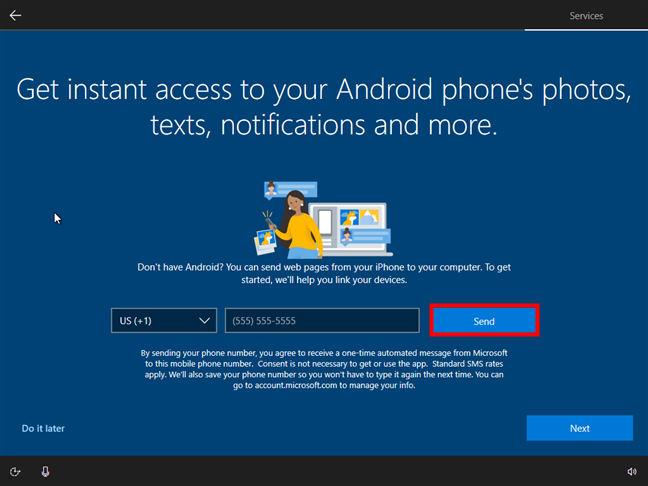 How to connect Android to Windows 10 with Your Phone Companion