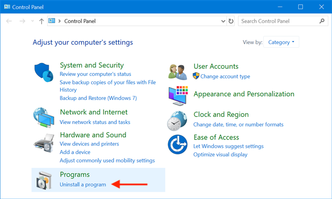 How to add or remove Windows 10 features or components