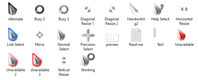 Download the 30 best free mouse cursors for Windows