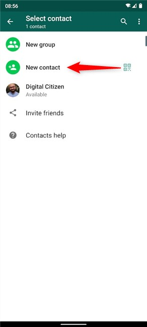 How to add a contact to WhatsApp on Android: 4 ways