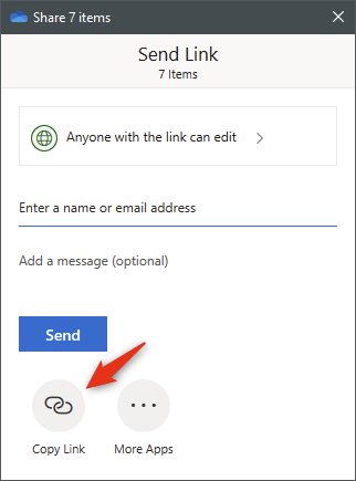 4 ways to share files and folders from OneDrive