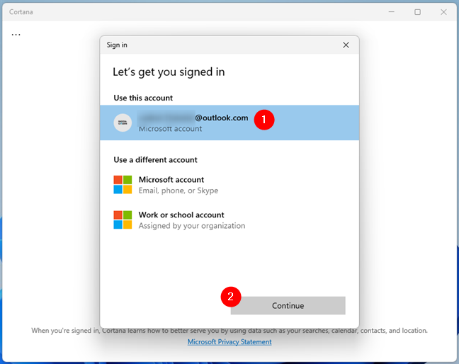 How to start using Cortana in Windows 11 or Windows 10