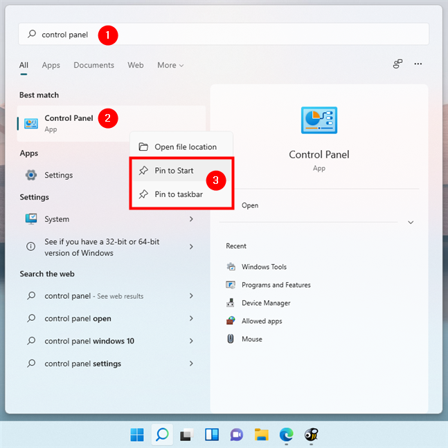 17 ways to open Control Panel in Windows 11 and Windows 10