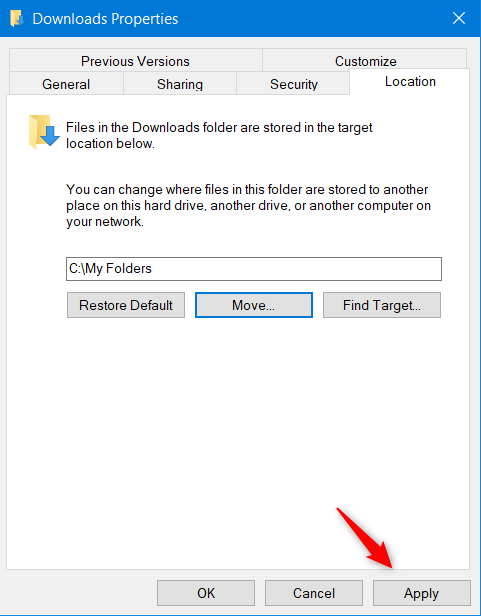 How to change user folder locations in Windows 10 (Documents, Downloads, etc.)