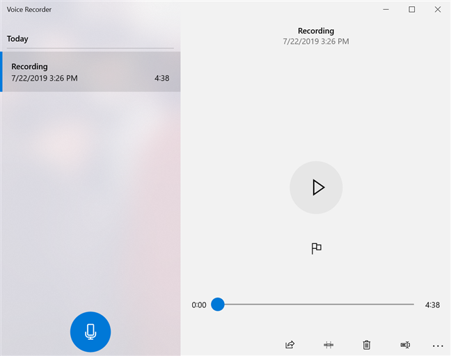 How to use the Voice Recorder in Windows 10 to record audio