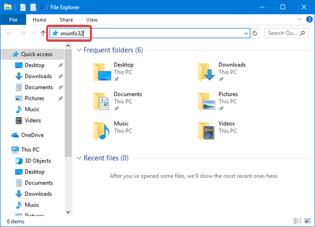 10 ways to start System Information in Windows (all versions)