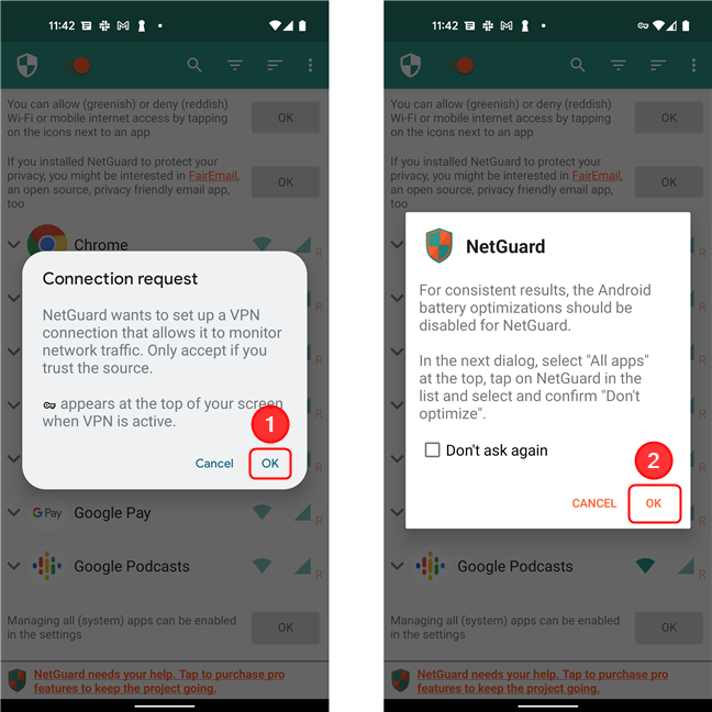 2 ways to block Android apps from accessing the internet