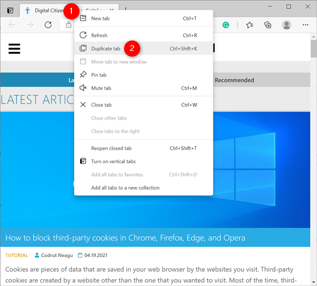 12 ways to manage tabs in Microsoft Edge