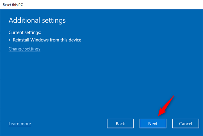 How to reset Windows 10 without losing your files