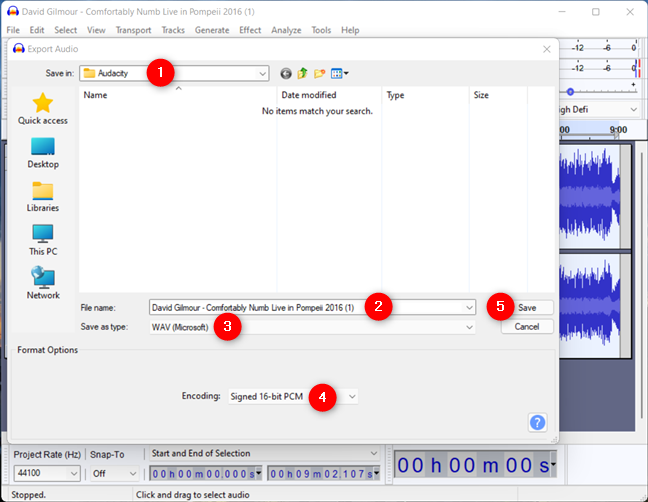 How to use Audacity to reverse audio in Windows