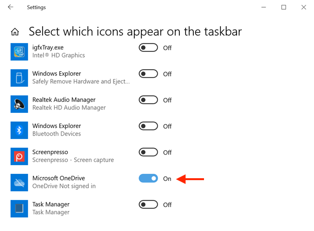 The Windows 10 system tray - How to show or hide icons!