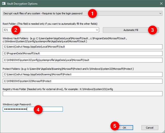 Export passwords from Chrome, Firefox, Opera, Microsoft Edge, and Internet Explorer