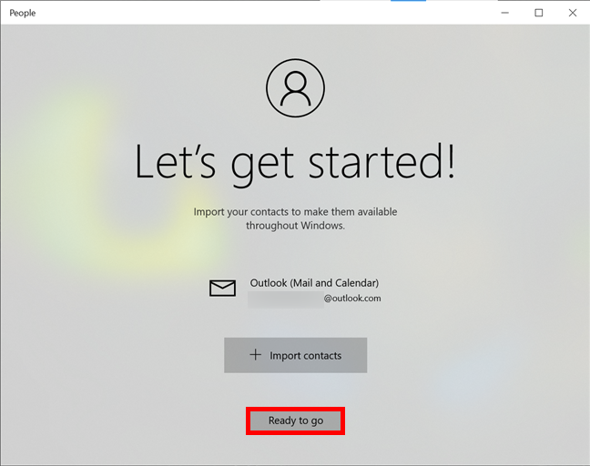 How to use the People app in Windows 10