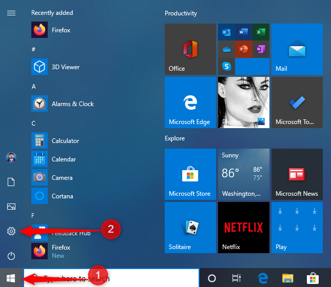 15 ways to open Windows 10 Settings