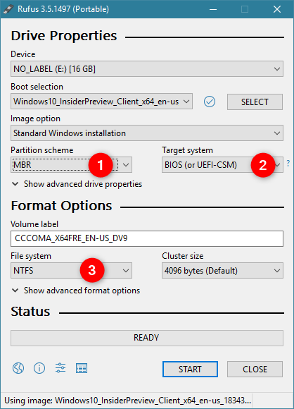 How to make a bootable USB drive with Windows, Ubuntu or FreeDOS