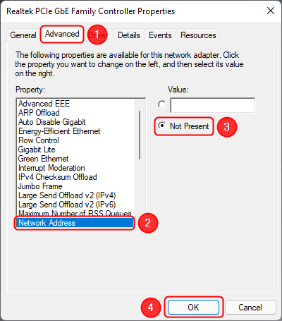 6 ways to restore the original MAC address of your network card