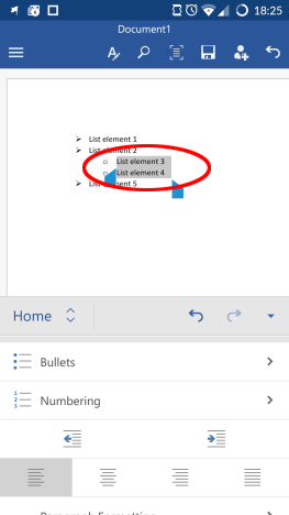 How To Create Lists In Microsoft Word For Android