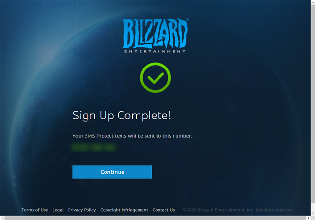 Enable and use two-factor authentication (2FA) for your Blizzard account