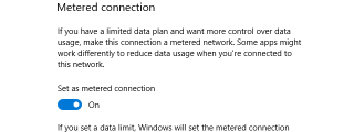 Che cosè una connessione a consumo? Come abilitare le connessioni a consumo in Windows 10