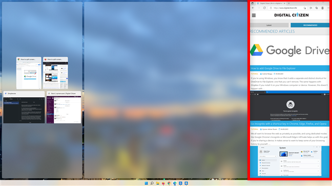 How to split screen on Windows 11 with Snap layouts