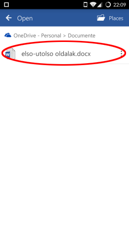 How To Open Documents In Microsoft Word For Android