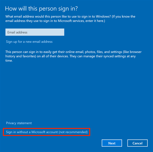 6 ways to add a local (non-Microsoft) user to Windows 10