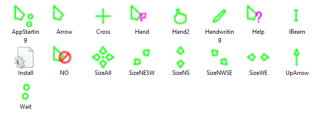 Download the 30 best free mouse cursors for Windows