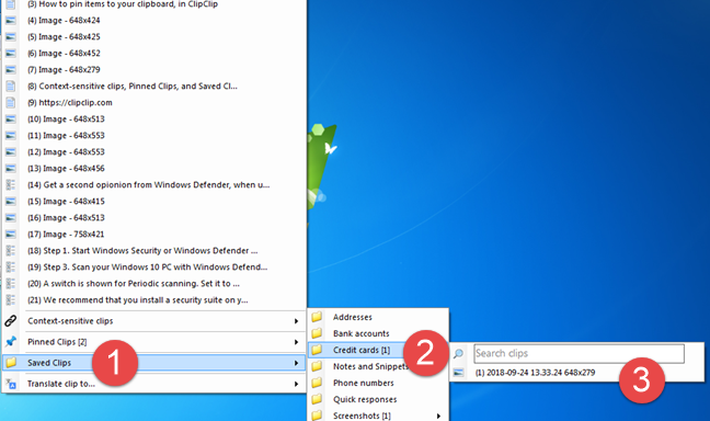 How to view and manage the clipboard in Windows 7 and Windows 8.1