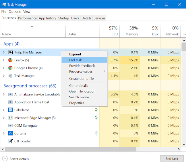 11 ways to manage running processes with the Task Manager in Windows 10