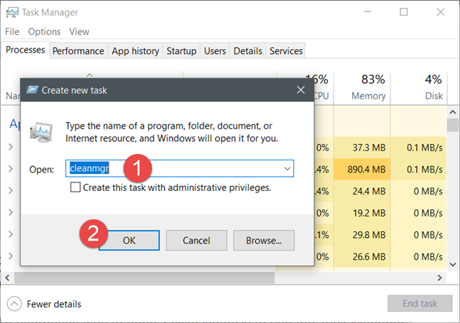 11 ways to start Disk Cleanup, in Windows (all versions)