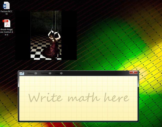 How to do math with the Math Input Panel in Windows