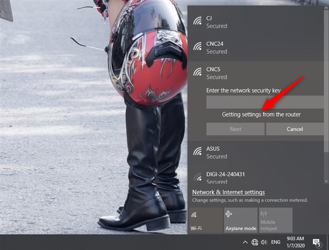 How to use WPS in Windows 10 to connect to Wi-Fi networks