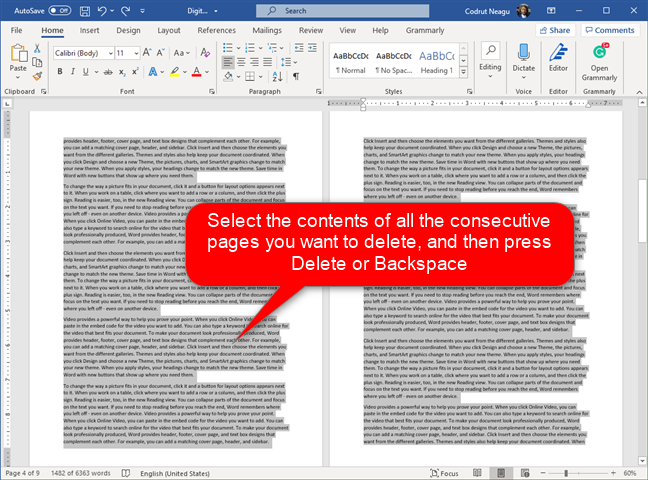 How to delete a page in Word (6 ways)