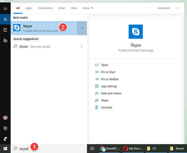 8 ways to start the Skype app in Windows 10