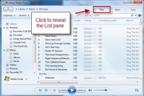 How to Create Playlists in Windows Media Player 12