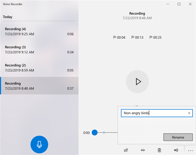 How to use the Voice Recorder in Windows 10 to record audio