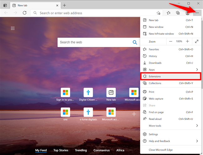 How to get, configure, and remove Microsoft Edge extensions