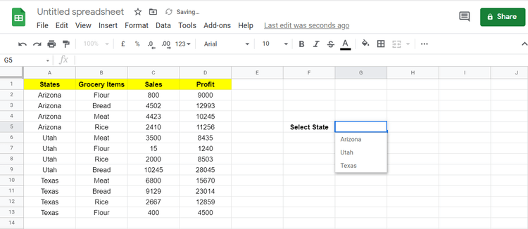 Comment utiliser la fonction FILTRE dans Google Sheets