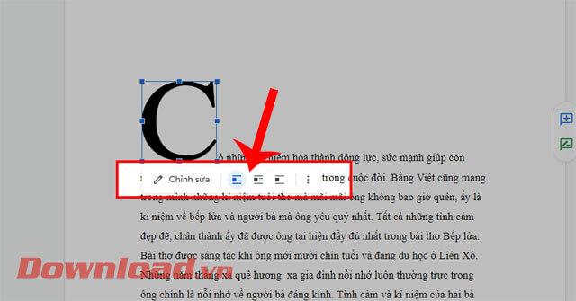 Instructions pour rédiger la première grande lettre sur Google Docs